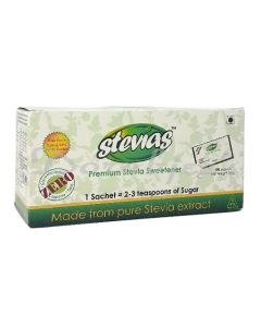 STEVIAS NATURAL SWEETENER SACHETS 100S