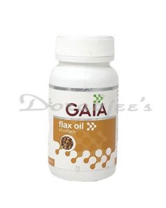 GAIA FLAX OIL CAPSULES 60S