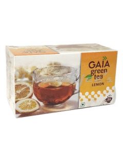 GAIA GREEN TEA LEMON 25S