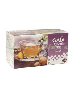 GAIA GREEN TEA+GINGER 25S