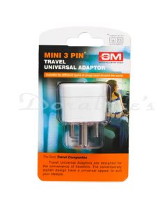 GM MINI 3PIN TRAVEL ADAPTER 3005