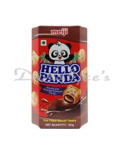 HELLO PANDA CHOCO CHOCOLATE FILLED BISCUIT  RED 50G