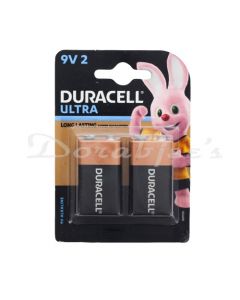 DURACELL BATTERY 9V TWIN