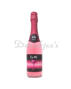 J & W PINK GRAPE & RASPBERRY SPARKLING DRINK 750M