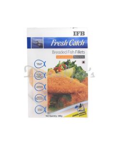 IFB ROYAL BREADED FISH FILLET 200G