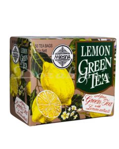 MLESNA LEMON GREEN TEA BAG 100G