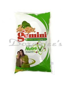 GEMINI SOYA REFINED OIL POLY PACK 1L