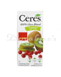 CERES CRANBERRY & KIWI JUICE 1