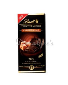 LINDT CARAMEL 70% COCOA 150G