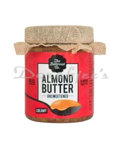 THE BUTTERNUT COMPANY ALMOND BUTTER UNSWEETENED CREAMY 200G