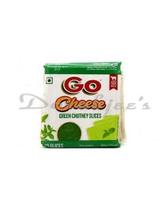 GOWARDHAN GREEN CHUTNEY CHEESE SLICE 200G