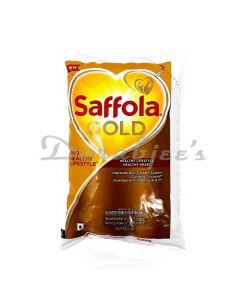 SAFFOLA GOLD OIL POUCH   1 LTR