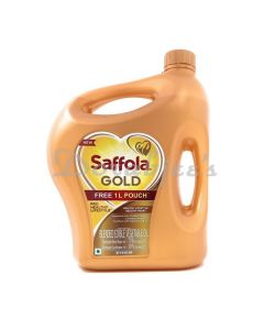 SAFFOLA GOLD OIL JAR     5 LTR