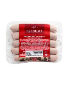 PRASUMA PORK B/F SAUSAGE CHILL200