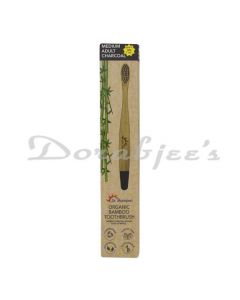 DR MOREPEN GUBB BAMBOO TOOTH BRUSH CHARCOAL MEDIUM