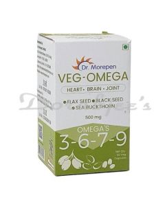 DR MOREPEN VEG OMEGA CAPSULES 60S