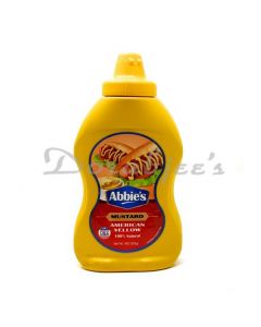 ABBIES AMERICAN YELLOW MUSTARD 255G