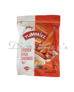 GODREJ YUMMIEZ CHICKEN CHILLI SAUSAGES 250