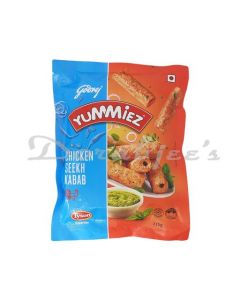 GODREJ YUMMIEZ CHICKEN AFGHANI SHEEK KABAB 250G