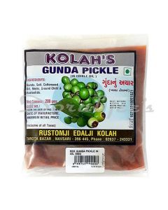 REK RUSTOMJI KOLAH  GUNDA PICKLE IN OIL 200G