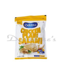 DELICIOUS CHICKEN PL SALAMI 500G