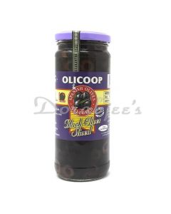 OLICOOP SLICED BLACK OLIVE 450G