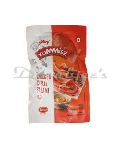 GODREJ YUMMIEZ CHICKEN CHILLI SALAMI 250G