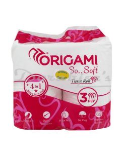 ORIGAMI SO SOFT TISSUE ROLL 4*1 200G