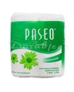 PASEO SMART EMBOSSED TOILET ROLL 2PLY 4*1