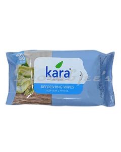 KARA WET WIPES ALOE VERA MINT OIL 30G