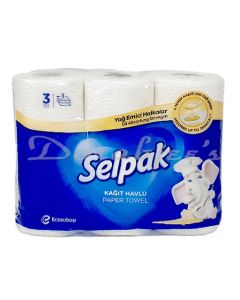 SELPAK KITCHEN TOWEL 3PLY 3*1