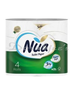 SOFIA NUA TOILET PAPER 4 R 3PL