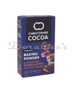 CHRISTOPHER COCOA BAKING POWDER ALUMINUM FREE 200G