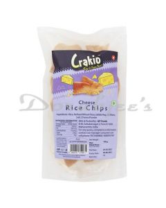 CRAKIO RICE CHIPS CHEESE 100G