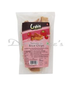 CRAKIO RICE CHIPS TOMATO CHILLI 100G