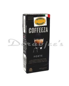 COFFEEZA FORTE COFFEEE CAPSULES PACK OF 10, NESPRESSO COMPATIBLE