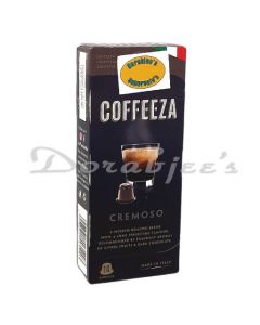 COFFEEZA CREMOSO COFFEE CAPSULES PACK OF 10, NESPRESSO COMPATIBLE