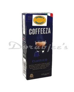 COFFEEZA CLASSICO COFFEE CAPSULES PACK OF 10, NESPRESSO COMPATIBLE