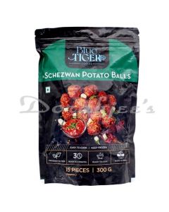 BLUE TIGER FOODS READY TO MAKE  SCHEZWAN POTATO BALLS 300G / 15 PCS