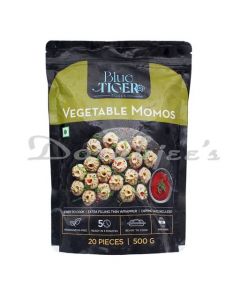 BLUE TIGER FOODS READY TO MAKE  VEGETABLE MOMOS 500G / 20 PCS