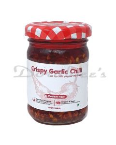 CRISPY GARLIC CHILLI OIL- CPM- SPICY, FLAVOURFUL, TANGY, UMAMI- 160G