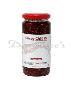 CRISPY CHILLI OIL- CPM- SPICY, FLAVOURFUL, TANGY, UMAMI- 80GRAMS