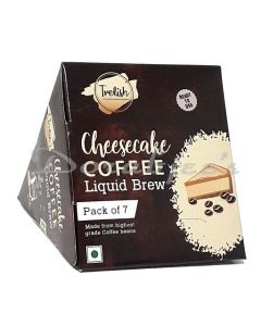 TRELISH CHEESECAKE COFFEE LIQUID BREW - BOX OF 7 SACHETS 186GM