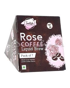 TRELISH ROSE COFFEE LIQUID BREW - BOX OF 7 186GM