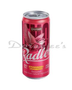 KINGFISHER RADLER STRAWBERRY FLAVOUR 300ML CAN