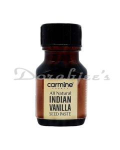 CARMINE COUNTY ALL NATURAL INDIAN VANILLA SEED PASTE 25 G