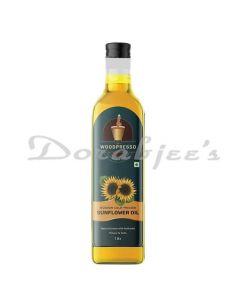 WOODPRESSED SUNFLOWER OIL/ SURAJMUKHI TEL  - CHEMICAL FREE - 1LTR