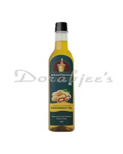 WOODPRESSED GROUNDNUT OIL/ MOONGFALI KA TEL - CHEMICAL FREE -  1LTR