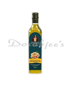 WOODPRESSED GROUNDNUT OIL/ MOONGFALI KA TEL - CHEMICAL FREE - 500ML