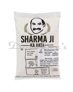 SHARMA JI KA AATA MULTIGRAIN THE INGREDIENTS USED FOR AATA ARE IN APPROPRIATE PROPORTION 1 KG